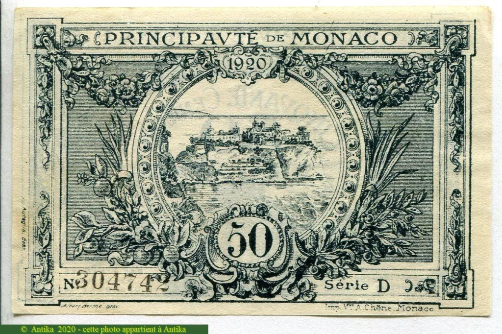 50 Centimes Bleu Série D N°304742