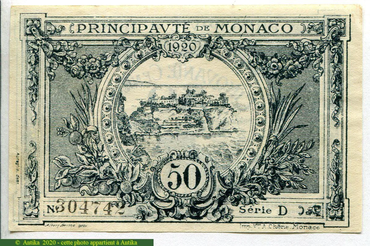 50 Centimes Bleu Série D N°304742