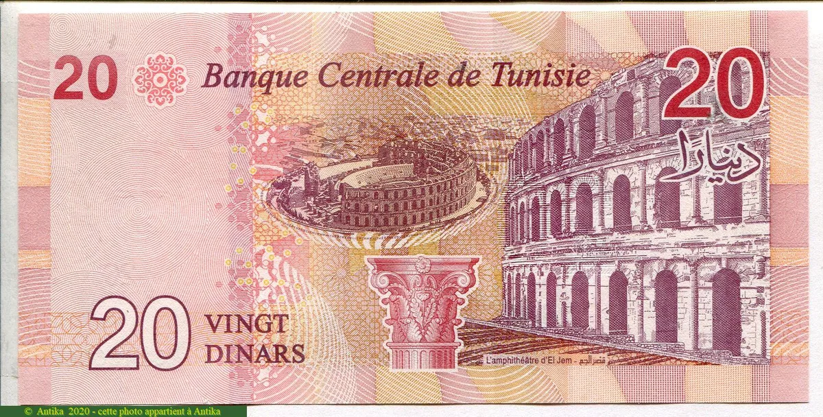 20 Dinars F.Hached NOUVEAUTE