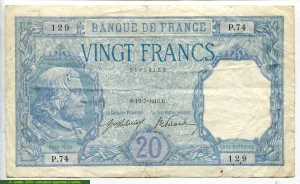 20 FRANCS BAYARD - Type1916
