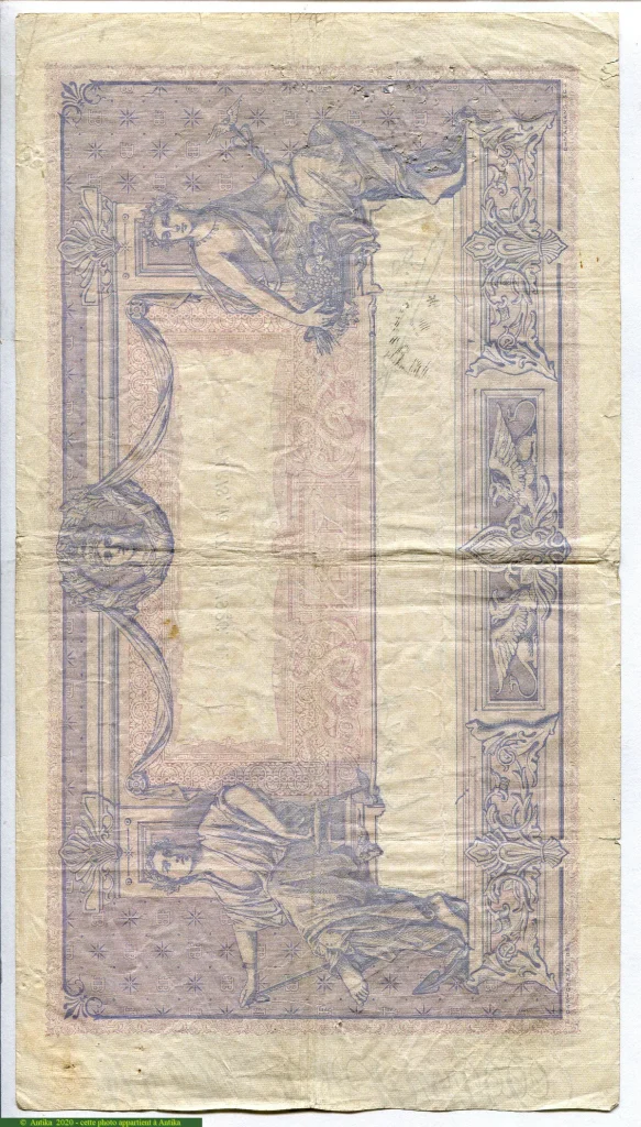 1000 FRANCS BLEU & ROSE - Type 1889