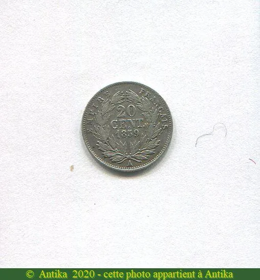 20 CENTIMES NAP III T.N