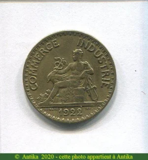 2 FRANCS CHAMBRE DE COMMERCE
