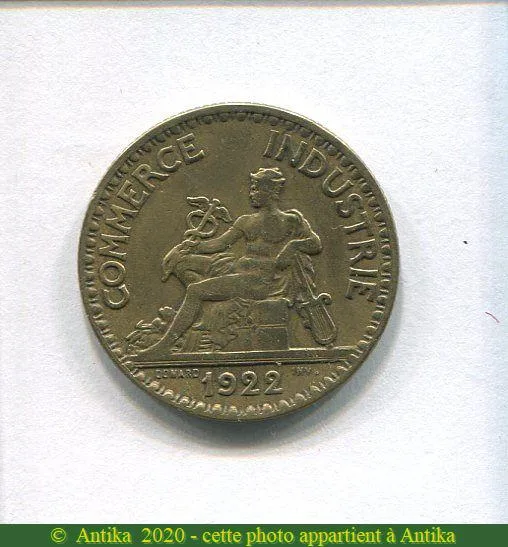 2 FRANCS CHAMBRE DE COMMERCE