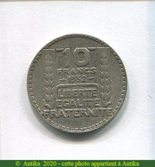 10 FRANCS TURIN Argent