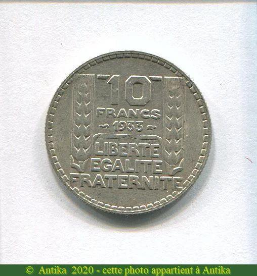 10 FRANCS TURIN Argent