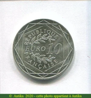 10 € COMMEMORATIVES HERCULE Argent
