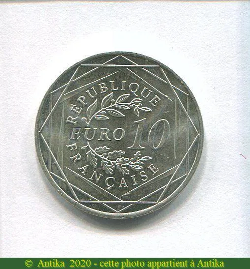 10 € COMMEMORATIVES HERCULE Argent