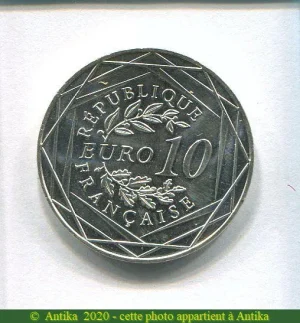 10 € COMMEMORATIVES COQ