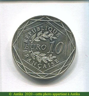 10 € COMMEMORATIVES COQ