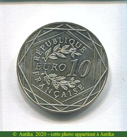 10 € COMMEMORATIVES COQ