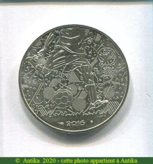 10 € COMMEMORATIVES EURO 2016 UEFA