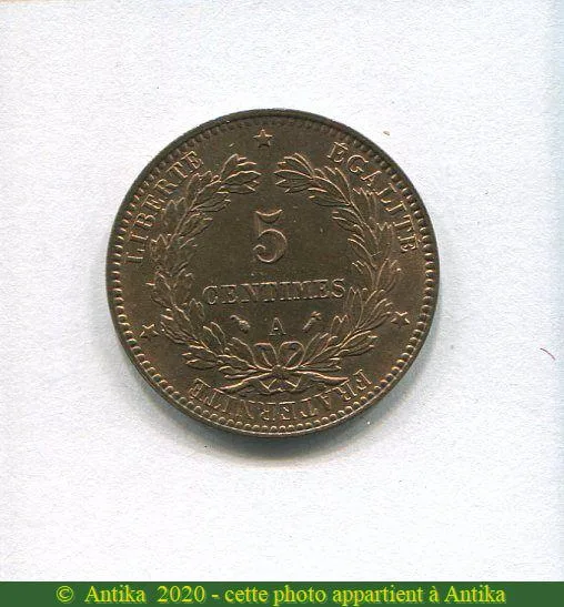 5 CENTIMES CERES