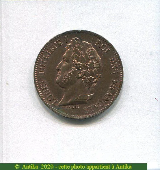 5 CENTIMES ESSAI Cuivre de BARRE