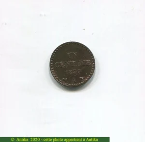 1 CENTIME DUPRE