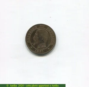 2 CENTIMES NAP III T.N