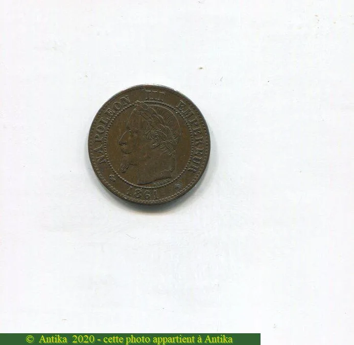 2 CENTIMES NAP III T.L