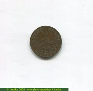 2 CENTIMES DUPUIS