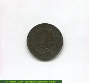 5 CENTIMES CERES