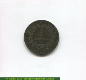5 CENTIMES CERES