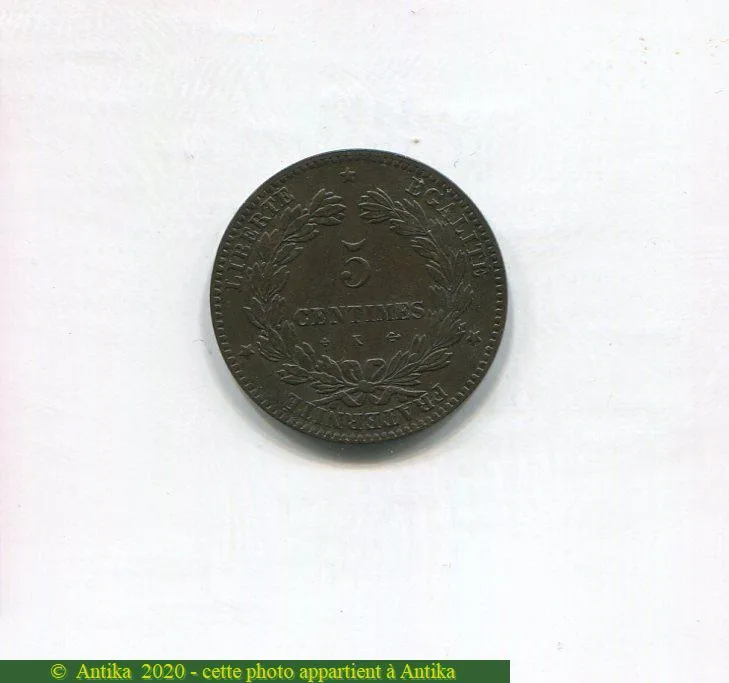 5 CENTIMES CERES