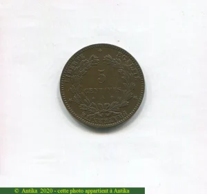 5 CENTIMES CERES