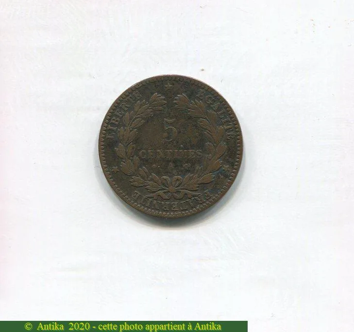 5 CENTIMES CERES