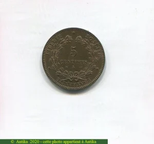 5 CENTIMES CERES