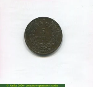 5 CENTIMES CERES