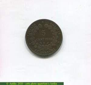5 CENTIMES CERES