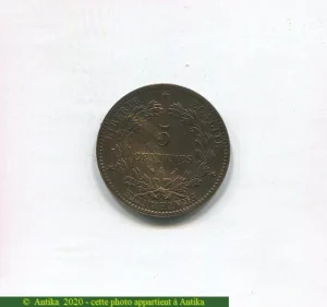 5 CENTIMES CERES