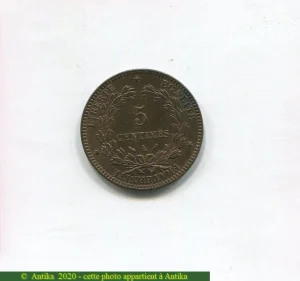 5 CENTIMES CERES