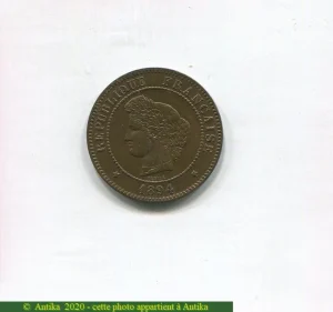 5 CENTIMES CERES