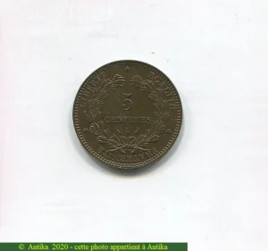 5 CENTIMES CERES