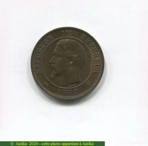 10 CENTIMES NAP III T.N