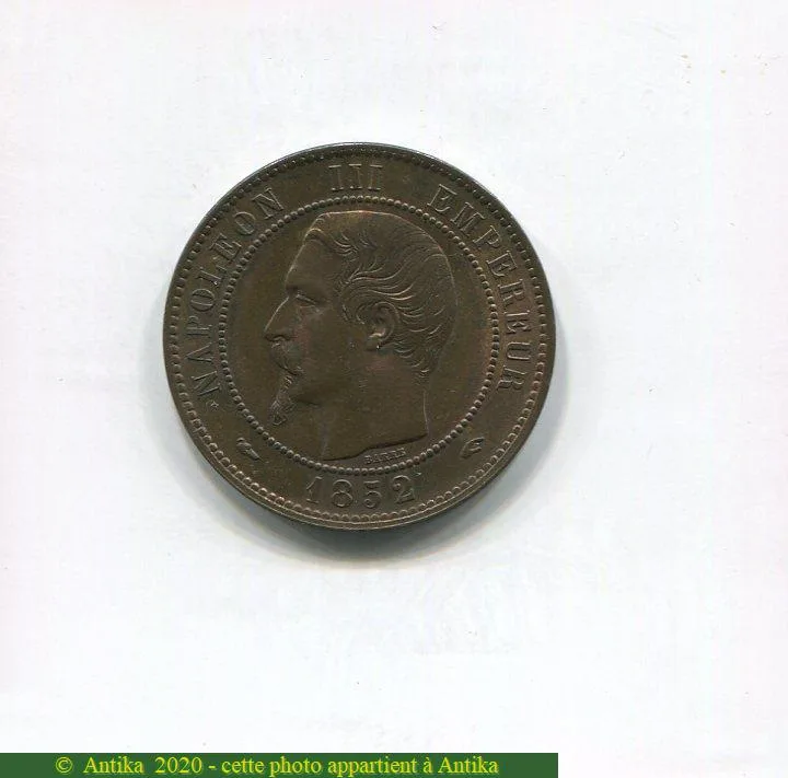 10 CENTIMES NAP III T.N