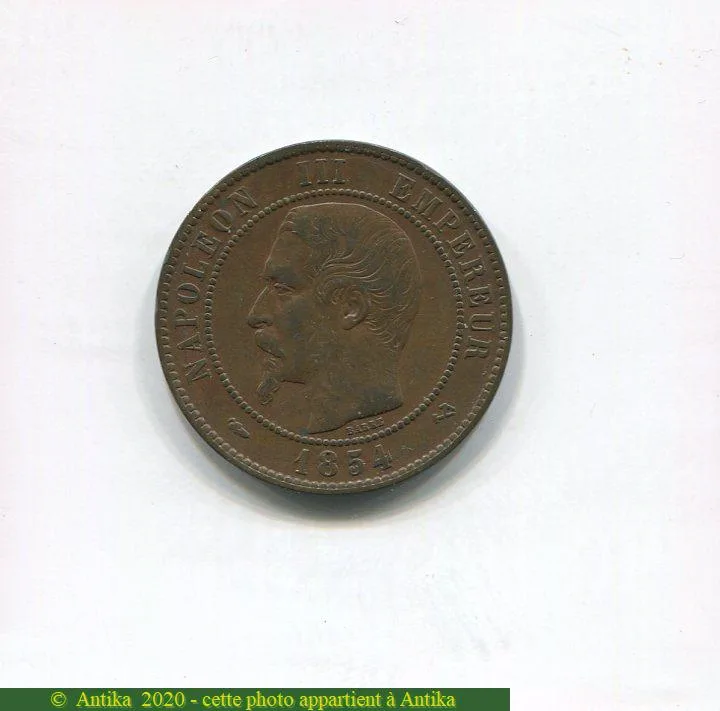 10 CENTIMES NAP III T.N