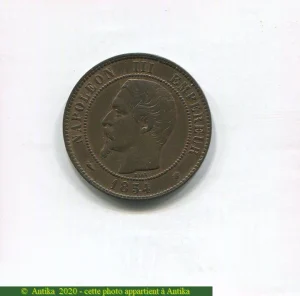 10 CENTIMES NAP III T.N