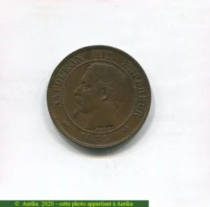 10 CENTIMES NAP III T.N