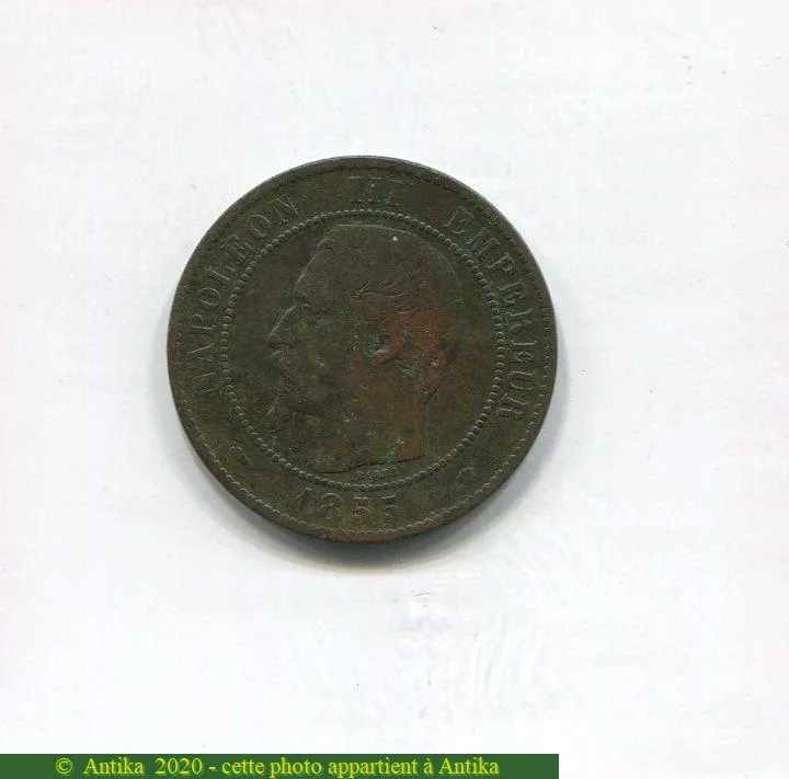 10 CENTIMES NAP III T.N