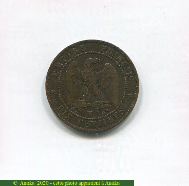 10 CENTIMES NAP III T.N