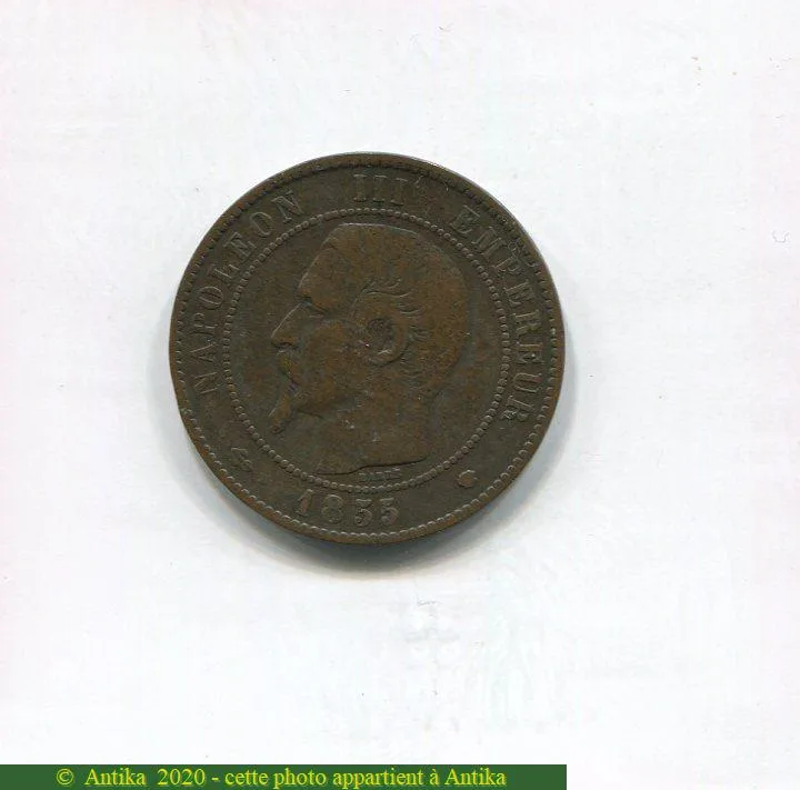 10 CENTIMES NAP III T.N