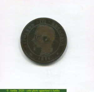 10 CENTIMES NAP III T.N