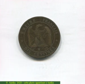 10 CENTIMES NAP III T.N