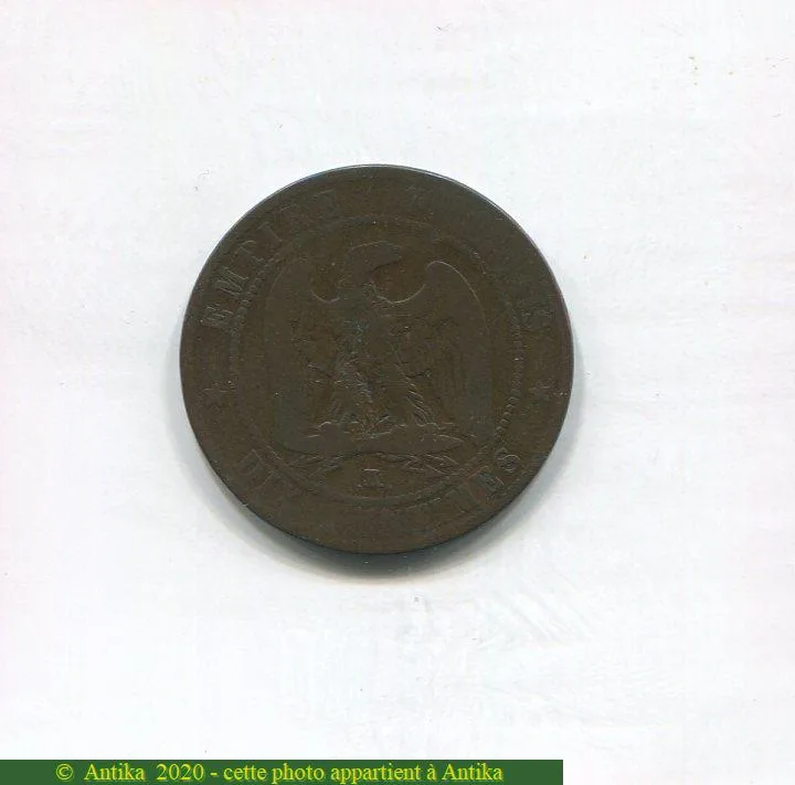 10 CENTIMES NAP III T.N
