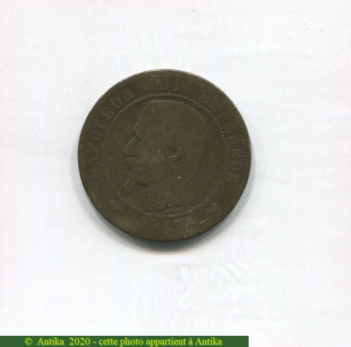 10 CENTIMES NAP III T.N
