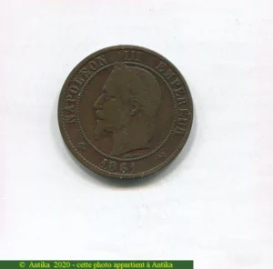 10 CENTIMES NAP III T.L