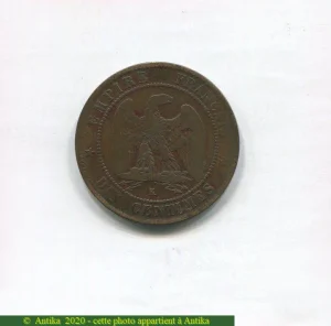 10 CENTIMES NAP III T.L