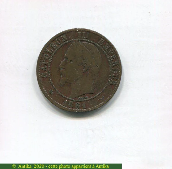10 CENTIMES NAP III T.L