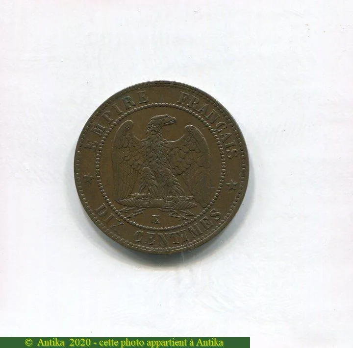10 CENTIMES NAP III T.L